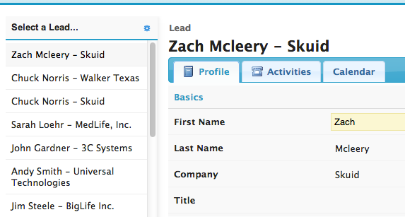 Using the above code, you'll see a user experience that essentially mimics the standard queue behavior in Skuid.